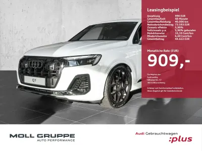 Gebraucht Audi Q7 Ambiente 394 PS (289 kW) 2026 Gletscherweiß metallic SUV