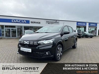 Neu Dacia Sandero Expression 91 PS (66 kW) 2025 Schwarz (perlmuttschwarz) Kleinwagen