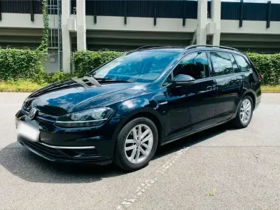 Gebraucht VW Golf VII 130 PS (95 kW) 2018 Schwarz Kombi