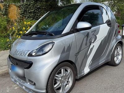 Second-hand Smart ForTwo Coupé Brabus 102 CP (75 kW) 2010 Argintiu Coupe