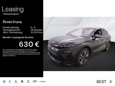 Gebraucht Skoda Enyaq iV 210 kW (286 PS) 2025 Blackmagic perleffekt SUV