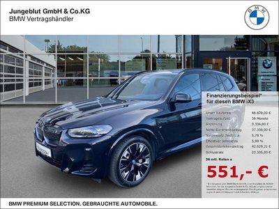 Gebraucht BMW iX3 Impressive 210 kW (286 PS) 2023 Schwarz SUV