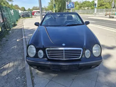 Brugt Mercedes CLK200 Elegance 136 HK (100 kW) 1999 Sort Cabriolet