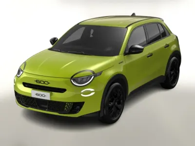 Neu Fiat 600 Sport 145 PS (106 kW) 2026 Grün metallic SUV