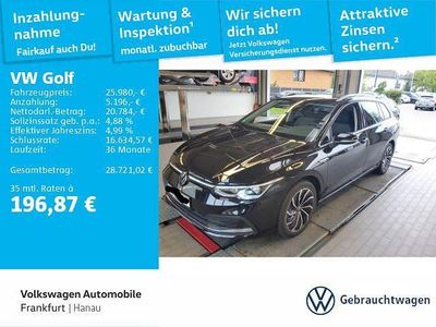 Gebraucht VW Golf VIII Style 150 PS (110 kW) 2023 Schwarz Kombi