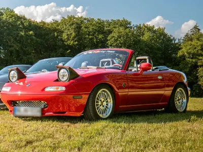 Gebraucht Mazda MX5 131 PS (96 kW) 1994 Rot Cabrio