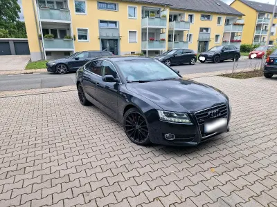 Gebraucht Audi A5 Sportback 240 PS (176 kW) 2010 Schwarz Kleinwagen