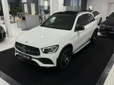 Gebraucht Mercedes GLC300 AMG line 258 PS (189 kW) 2022 Weiß SUV