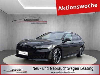 Neu Skoda Superb 193 PS (141 kW) 2025 Cobalt blau metallic Kombi