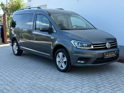 Gebraucht VW Caddy Maxi Comfortline 150 PS (110 kW) 2017 Indiumgrau metallic Van / Kleinbus