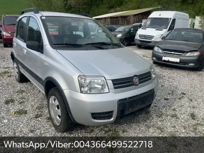 Gebraucht Fiat Panda 4x4 Climbing 60 PS (44 kW) 2009 Silber Kleinwagen