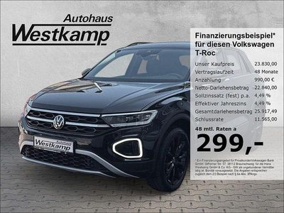 Occasion VW T-Roc Style 150 PK (110 kW) 2023 Zwart SUV