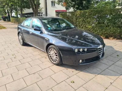 Gebraucht Alfa Romeo 159 Distinctive 160 PS (117 kW) 2007 Schwarz Limousine