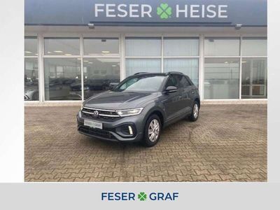 Gebraucht VW T-Roc R-line 150 PS (110 kW) 2024 Indiumgrau metallic schwarz SUV