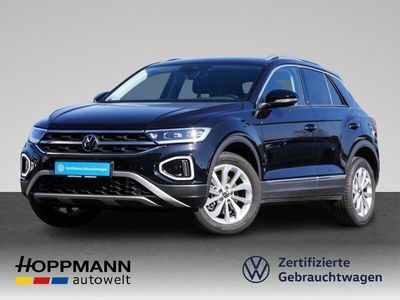 Gebraucht VW T-Roc Style 150 PS (110 kW) 2023 Schwarz SUV