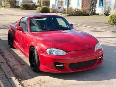 Gebraucht Mazda MX5 110 PS (80 kW) 2001 Rot Cabrio