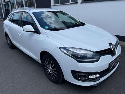 Gebraucht Renault Mégane GrandTour Initiale Paris 95 PS (69 kW) 2014 Weiß Kombi