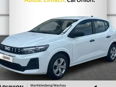 Neu Dacia Sandero Essentiel 67 PS (49 kW) 2026 Arktisweiß (weiß) Limousine