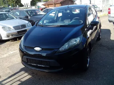 Gebraucht Ford Fiesta Trend 82 PS (60 kW) 2010 Schwarz Limousine
