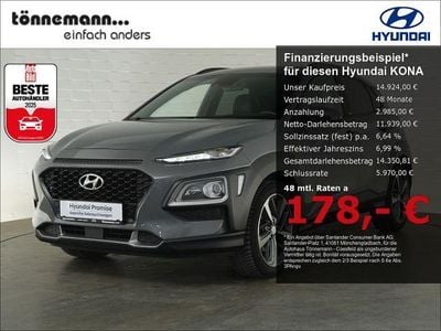 Gebraucht Hyundai Kona Advantage 120 PS (88 kW) 2020 Grau SUV