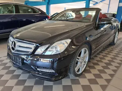 Occasion Mercedes E200 AMG line 184 ch (135 kW) 2012 Noir Cabriolet