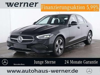 Gebraucht Mercedes C180 Advanced 170 PS (125 kW) 2025 Lack obsidianschwarz Limousine