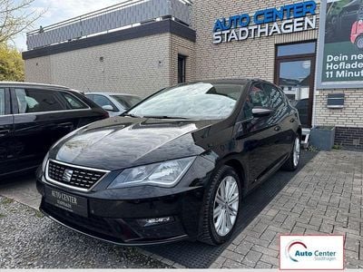 Usata Seat Leon XCELLENCE 150 CV (110 kW) 2017 Nero Berlina