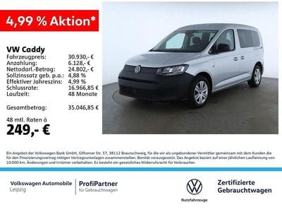 Gebraucht VW Caddy Basis 116 PS (85 kW) 2024 Silber Van / Kleinbus