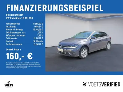 Gebraucht VW Polo Style 95 PS (69 kW) 2023 Grau Kleinwagen