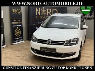Gebraucht VW Sharan United 150 PS (110 kW) 2020 Weiß Van / Kleinbus