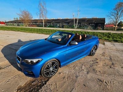 Usata BMW M240 M Sport 340 CV (250 kW) 2018 Blu Cabrio