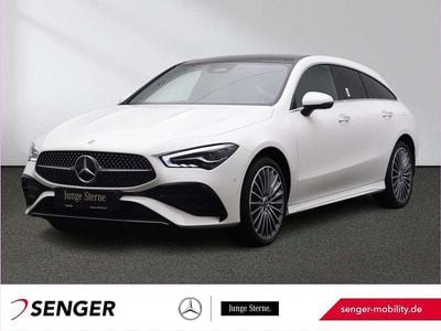 Unilack polarweiß Gebraucht 2024 Mercedes CLA250e Shooting Brake AMG Kombi | 35.590 € (Fairer Preis)