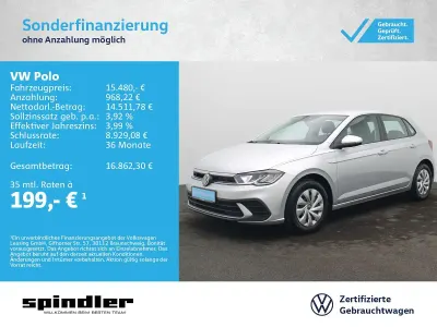 Gebraucht VW Polo Life 80 PS (58 kW) 2022 Silber Kleinwagen