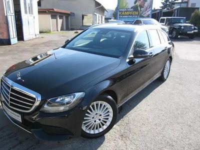 Usata Mercedes C220 Avantgarde 170 CV (125 kW) 2016 Nero Station wagon