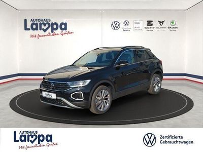 Gebraucht VW T-Roc IQ Drive 150 PS (110 kW) 2024 Schwarz SUV