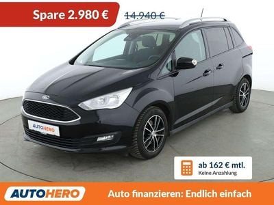 Gebraucht Ford Grand C-Max Trend 125 PS (91 kW) 2019 Shadow black Van / Kleinbus