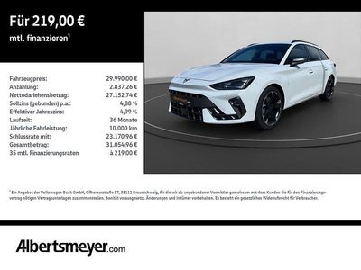 Usata Cupra Leon 150 CV (110 kW) 2025 Bianco Station wagon