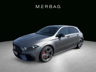 Gebraucht Mercedes A45 AMG AMG 421 PS (309 kW) 2020 Metalliclack mountaingrau Kleinwagen