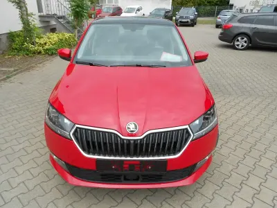 Gebraucht Skoda Fabia 95 PS (69 kW) 2021 Rot Kleinwagen