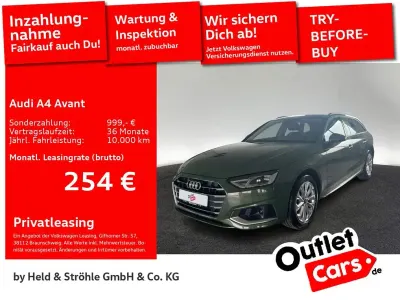 Gebraucht Audi A4 Advanced Plus 163 PS (119 kW) 2023 Distriktgrün metallic (metallic) Kombi
