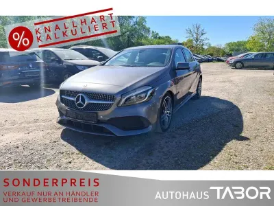 Brugt Mercedes A180 AMG line 122 HK (89 kW) 2017 Grå Sedan