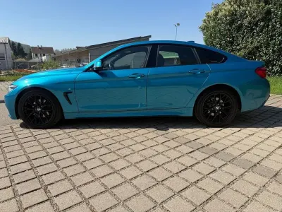 Second-hand BMW 420 M Sport 184 CP (135 kW) 2017 Albastru Coupe