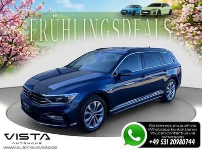 Usata VW Passat R-line 150 CV (110 kW) 2023 Blu Station wagon