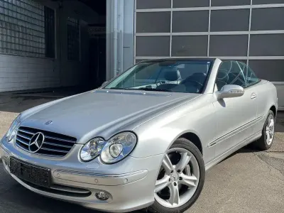 Gebraucht Mercedes CLK500 Avantgarde 306 PS (225 kW) 2003 Silber Cabrio
