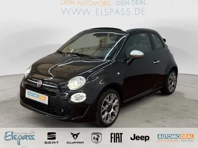 Gebraucht Fiat 500C Rockstar 71 PS (52 kW) 2020 Vesuvio schwarz) (schwarz Cabrio