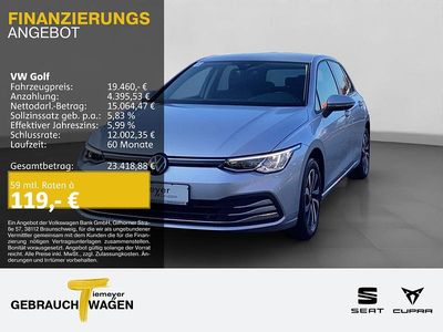 Silber Gebraucht 2022 VW Golf VIII Active | 18.960 € (Superpreis)