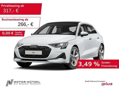 Gletscherweiß metallic Gebraucht 2025 Audi A3 Advanced Limousine | 33.630 € (Fairer Preis)