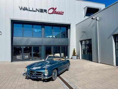 Second-hand Mercedes SL300 215 CP (158 kW) 1960 Albastru Cabrio