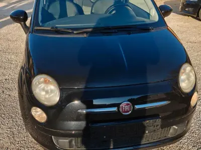 Second-hand Fiat 500 Lounge 69 CP (50 kW) 2010 Negru Berlinǎ