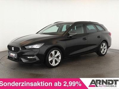 Gebraucht Seat Leon FR 150 PS (110 kW) 2024 Midnight schwarz Limousine